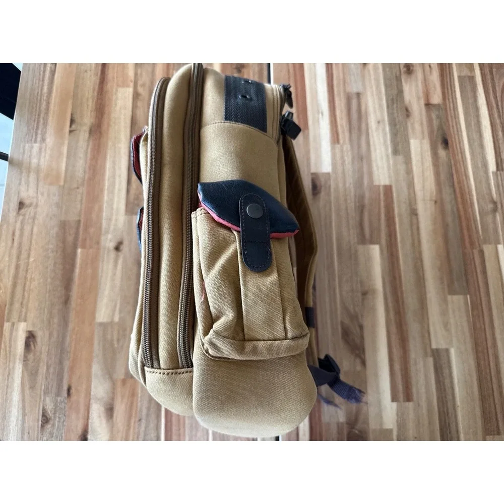Chaps Backpack Heavyweight Canvas  Pockets,  Travel